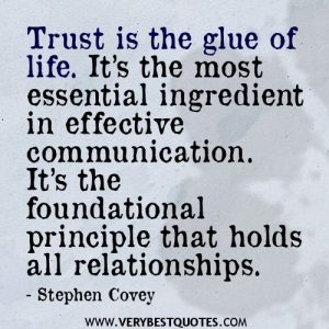 Trust relationship when in has broken been a Are Your